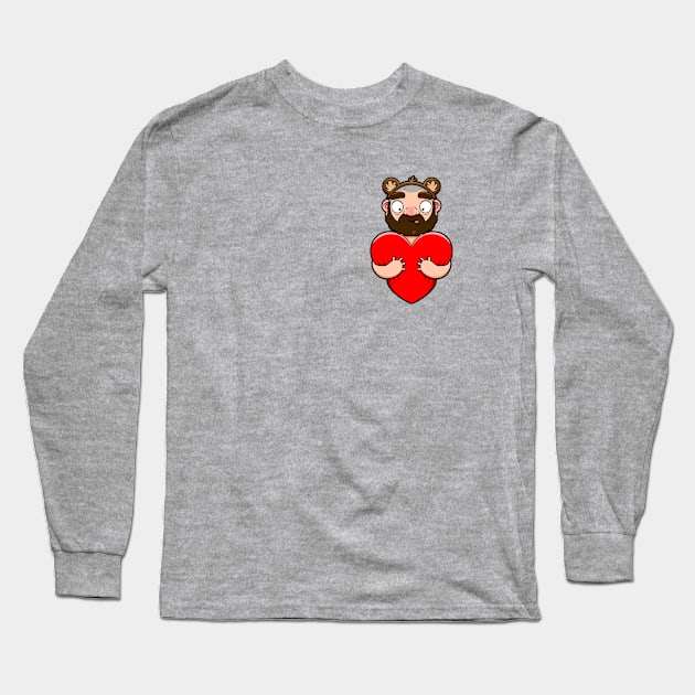 Bear Hug Long Sleeve T-Shirt by LoveBurty